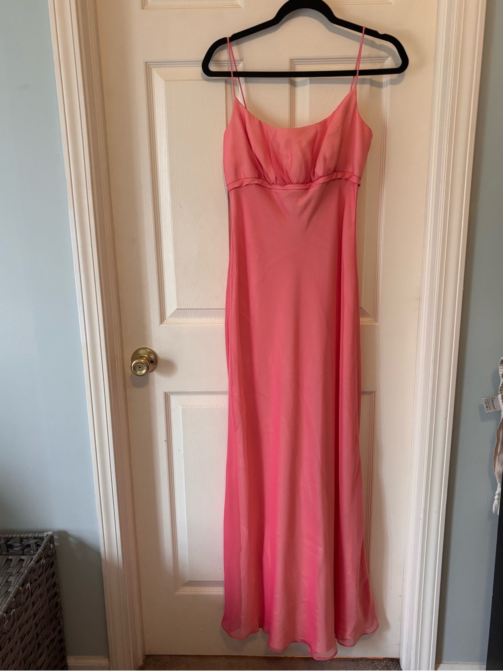 Vintage Michaelangelo Pink Satin dress